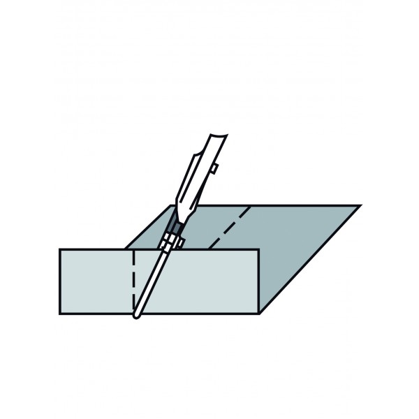Щипцы для формирования конвертов малые EDMA, 70 мм