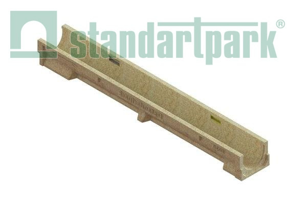 Лоток водоотводный Standartpark, CompoMax Basic, DN100, h100, арт: 7030