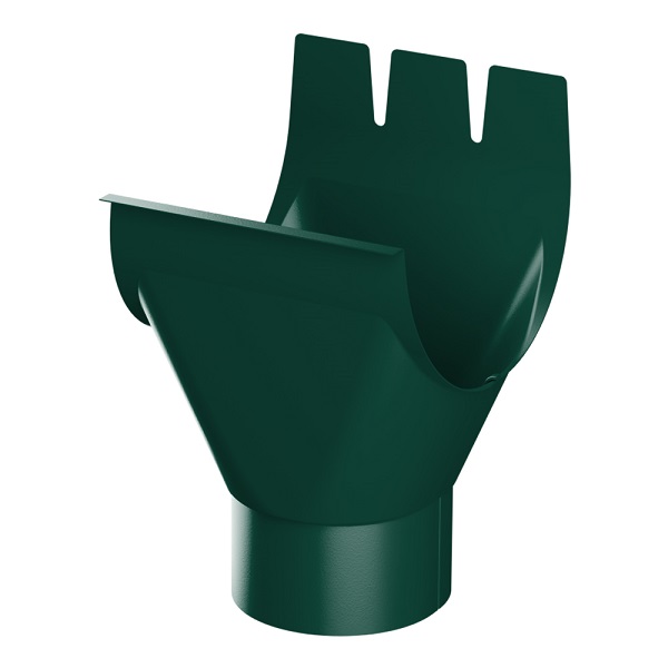 Воронка выпускная Ø150/100 мм Металл Профиль Foramina, PUR, RAL 6005