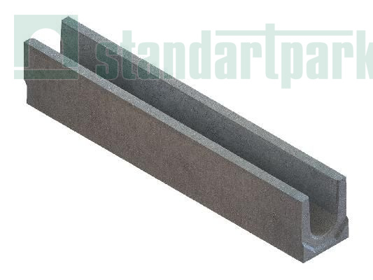 Лоток водоотводный Standartpark, BetoMax Drive, DN100, h200, Б-К01 /каскадный/, арт: 4069-D/01-01
