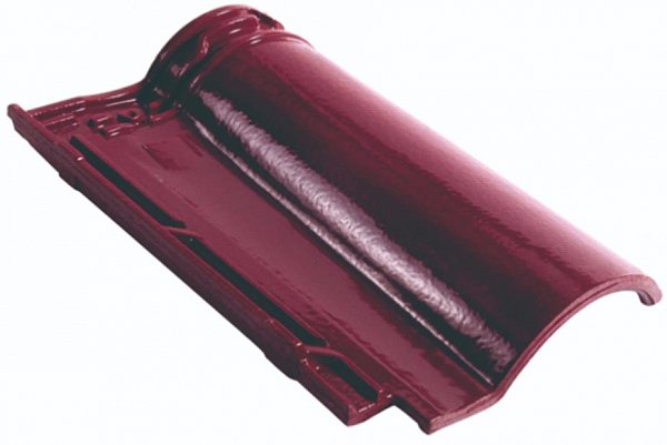 Керамическая черепица Rongguan Roman, цвет: глянцевый марон