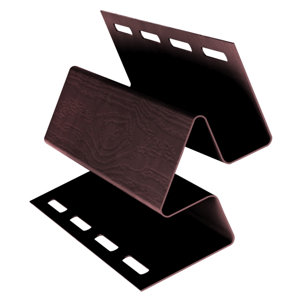 Угол внутренний пвх, Grand Line, L=3000 мм Premium Acryl, цвет: темный дуб