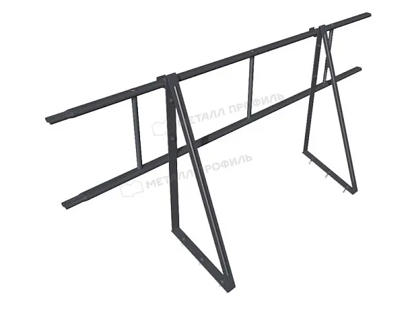 Ограждение кровельное Металл Профиль, H=600 мм, L=1860 мм RAL 7024