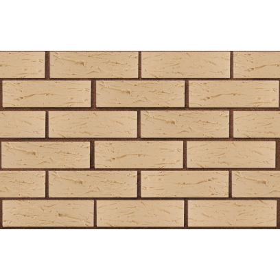 Кирпич облицовочный керамический ЛСР, 1НФ пустотелый, цвет: бежевый, рустик, М175, 250х120х65 мм