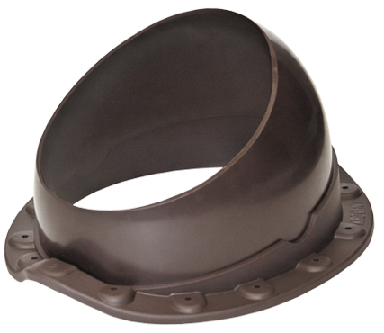 Основание для вент. трубы Krovent Base-VT Wave под монтеррей, 125/150 мм коричневый