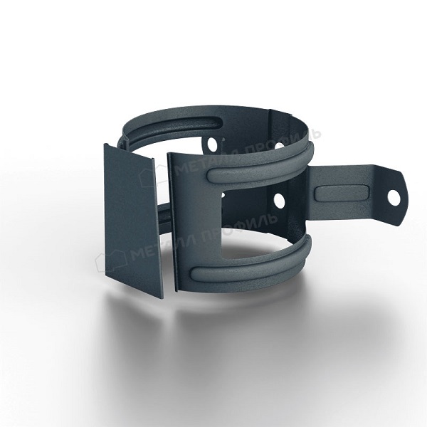 Держатель трубы на дерево Ø100 мм, Металл Профиль Foramina Freeze, Grey