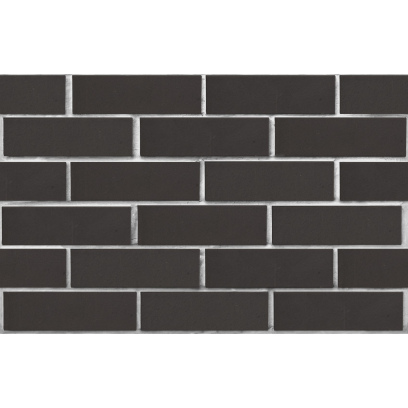 Кирпич облицовочный керамический ЛСР, 1НФ пустотелый, цвет: графит, гладкий, М175, 250х120х65 мм