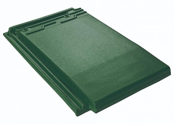 Керамическая черепица Rongguan Flat, цвет: оливково-зеленый