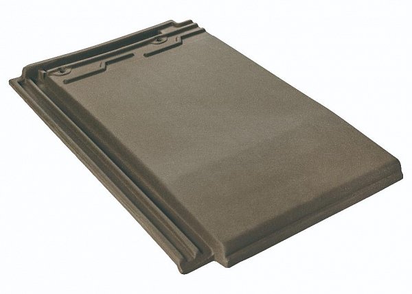 Керамическая черепица Rongguan Flat, цвет: зелено-коричневый