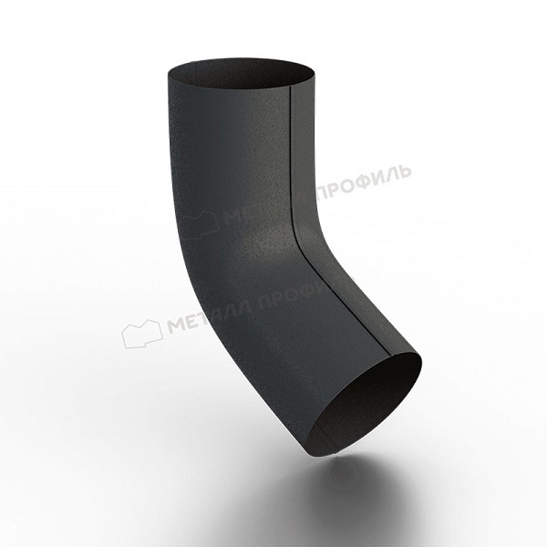 Колено трубы Ø100 мм, Металл Профиль Foramina Freeze, DarkBrown