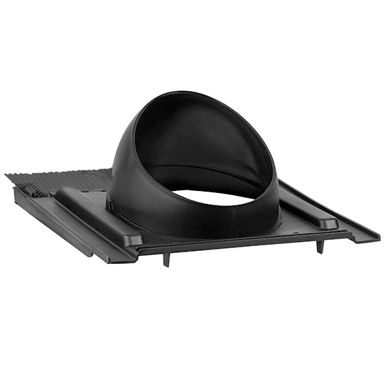 Основание для вент.трубы Krovent Krovent General-Purpose для керамической черепицы 125/150 мм черный