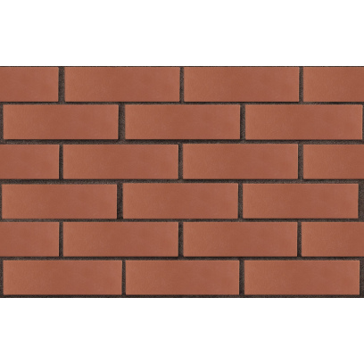 Кирпич облицовочный керамический ЛСР, 1НФ пустотелый, цвет: темно-красный, гладкий, М175, 250х120х65 мм