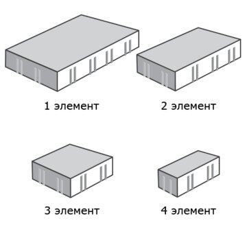 Тротуарная плитка SteinRus Инсбрук Альпен 60 мм 140/210/280 х 70/140/210 мм, цвет: коричневый