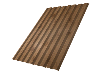 Профилированный лист GL C20 A, 0.45 мм, Print Premium, Pine Wood Fresh Профилированный лист GL C20 A, 0.45 мм, Print Premium, Pine Wood Fresh