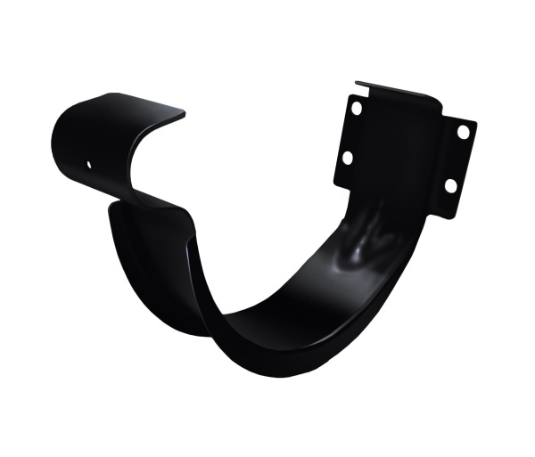 Кронштейн желоба короткий Grand Line Ø 125 мм PE, RAL 9005