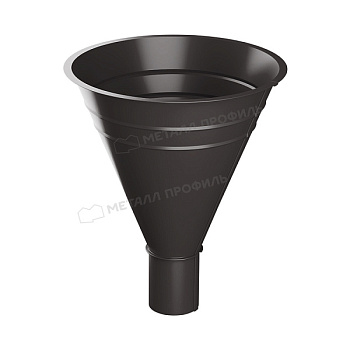 Воронка водосборная Ø 300/100 мм Металл Профиль Foramina, PUR, RR 32