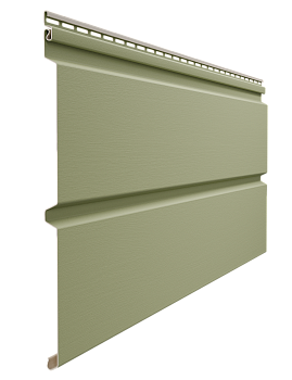 Виниловый сайдинг Docke, Брус D6S, L=3600х300 мм серия Premium Nature, цвет: Кипарис