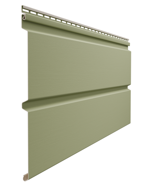 Виниловый сайдинг Docke, Брус D6S, L=3600х300 мм серия Premium Nature, цвет: Кипарис