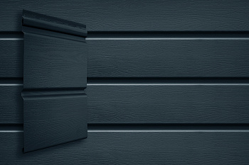 Сайдинг Grand Line, Double-брус, L=3000 мм, серия Premium Acryl, цвет: графит