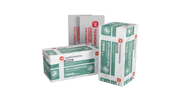 Технониколь, XPS Carbon Eco, 20х600х1200 мм, 14.4 м², 0.28 м³ уп