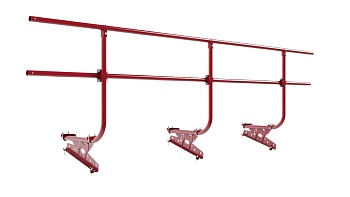 Ограждение кровельное для металлочерепицы Borge, H=900 мм, L= 3000 мм RAL 3003