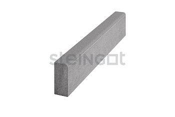 Бордюр садовый SteinGot 200 мм 1000х80 мм, цвет: серый