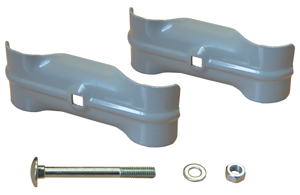 GL Крепление временного ограждения Clamp 51 RAL 7040