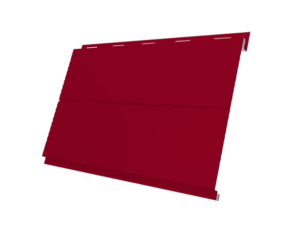 Металлический сайдинг Grand Line, Вертикаль Line 0.45 мм, PE, RAL 3003