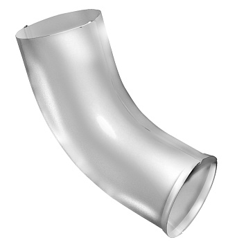 Колено стока, Grand Line Ø 100 мм, RAL 9003