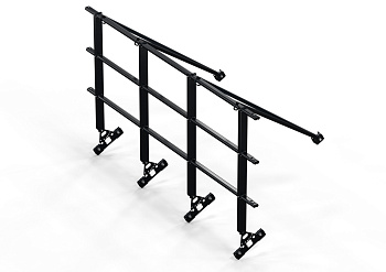 Ограждение кровельное для фальца Orima SYN, H=1100 мм, L= 3000 мм RR 33