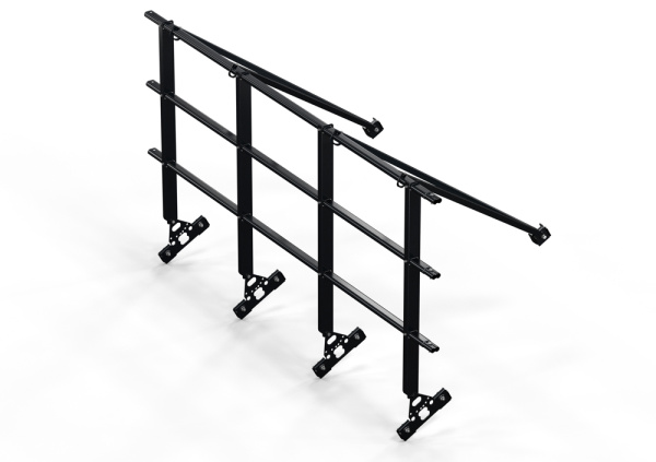 Ограждение кровельное для фальца Orima SYN, H=1100 мм, L= 3000 мм RR 33