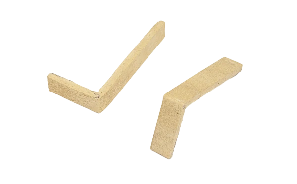 Декоративный кирпич, угловой элемент Mesterra Stratum, 235х110х40 мм под Кирпич, цвет: 008