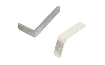 Декоративный кирпич, угловой элемент Mesterra Stratum, 235х110х40 мм под Кирпич, цвет: 015