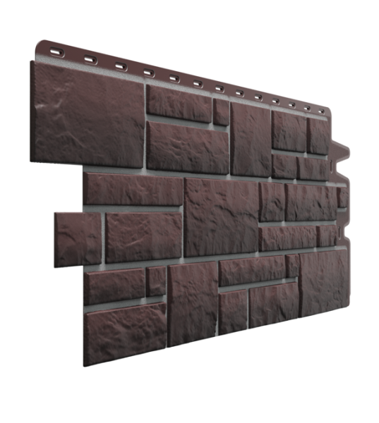 Фасадные панели Docke Burg, 1072х472 мм Premium, цвет: земляной