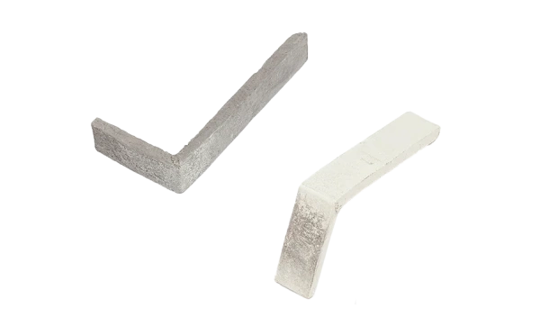 Декоративный кирпич, угловой элемент Mesterra Stratum, 235х110х40 мм под Кирпич, цвет: 015