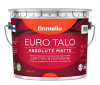 Краска Finntella, Euro Talo, для стен и потолков матовая, уп. 9 л колеровка