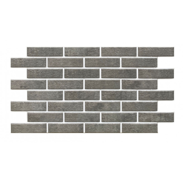 Термопанель рядовая Европа с плиткой Keramin, 1020х600 мм, 80 мм ППС, гладкий, цвет: Теннесси 1