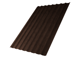 Профилированный лист GL C20 B, 0.45 мм, Print Premium, Antique Wood TwinColor Профилированный лист GL C20 B, 0.45 мм, Print Premium, Antique Wood TwinColor