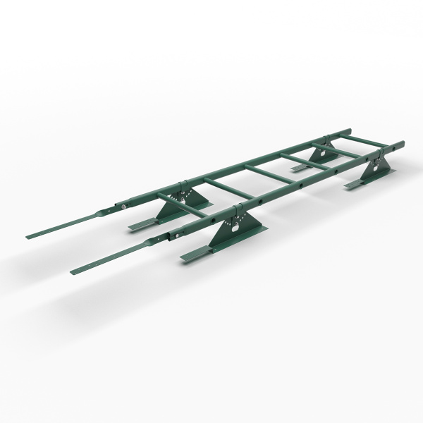 Лестница кровельная для композитной черепицы Roofsystems Prestige 400 композит, L=1200 мм RAL 6005