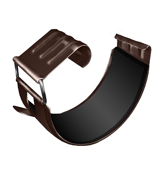 Соединитель желоба Grand Line Ø 150 мм PE, RAL 8017