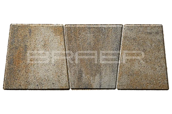 Тротуарная плитка Braer Старый город Веймар 60 мм 128х93х160, 145х110х160, 163х128х160 мм, цвет: Color Mix Песчаник