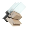 Мансардное окно RoofLITE+ 55х78 см DPY B900, Дерево, однокамерный стеклопакет