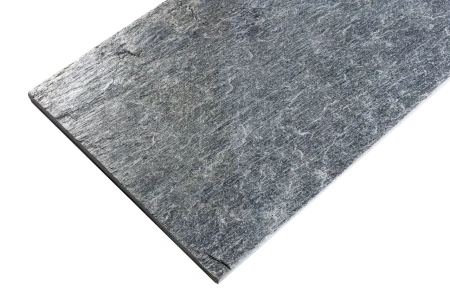 Кварцит, брашированный, 600x300 мм, 12 мм,  Brushed Silver Shine