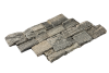 Гранит, 3D панель из камня, 550х200 мм, Country Sesame Grey, 4 шт/уп