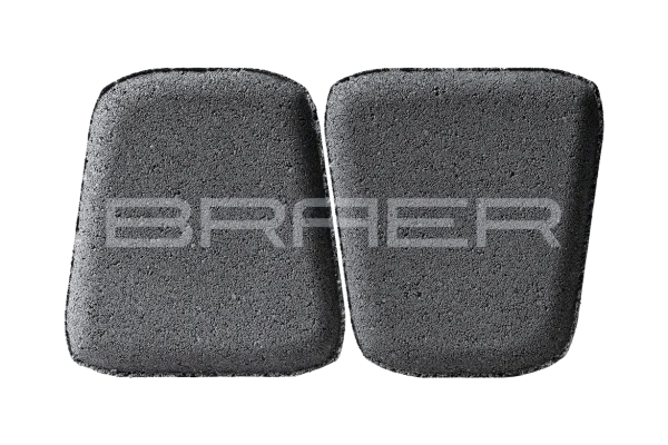 Тротуарная плитка Braer Классико круговая 60 мм 73х110х115 мм, цвет: серый