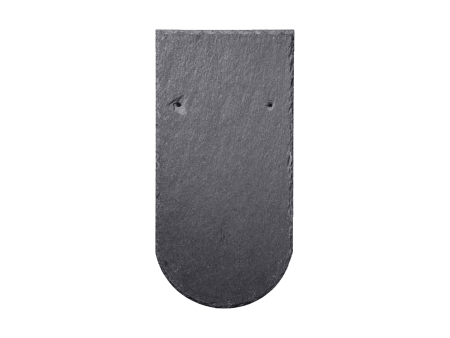 Кровельный сланец 400х200 мм, 5-7 мм, бобровый хвост, Charcoal