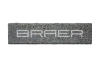 Тротуарная плитка Braer Ригель 60 мм 320х80 мм, цвет: Гранит на черном Select