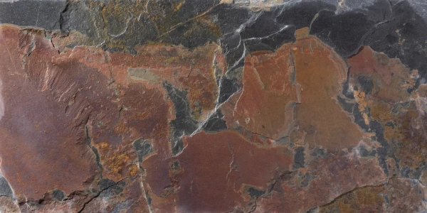 Сланец, натуральный скол, 600x300 мм, 12 мм,  Natural Jak Multi