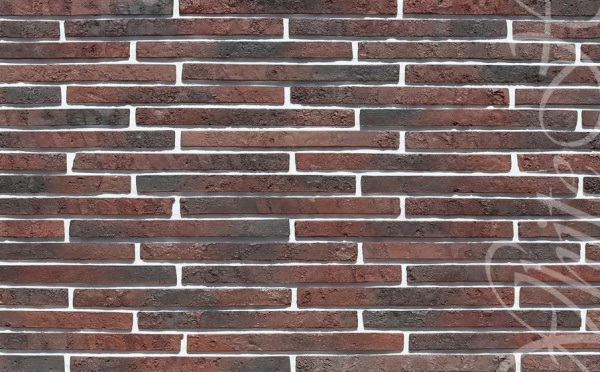 Декоративный камень White Hills Бран Брик под Кирпич, цвет: 695-70 / красный