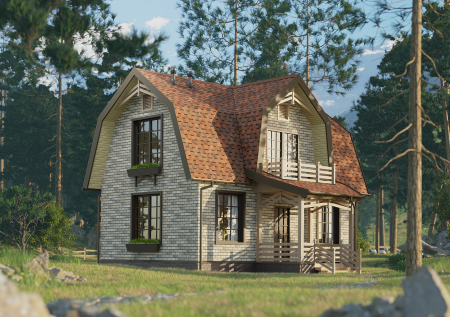 Ламинированная битумная черепица, Docke, Dragon Lux цвет: кофе, 2.38 м² / уп.
